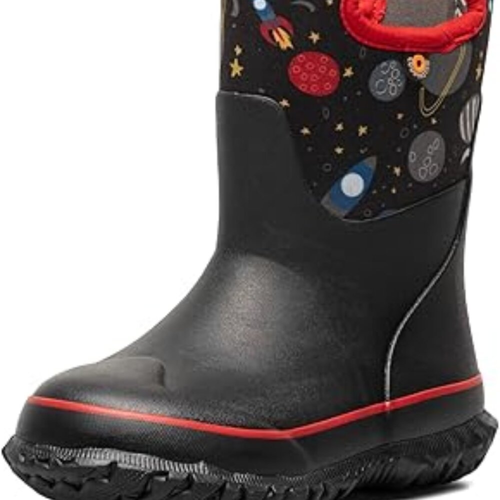 NWT, Size 1, BOGS Grasp Kids Waterproof Insulated All Weather Rain Boots Mud Boo